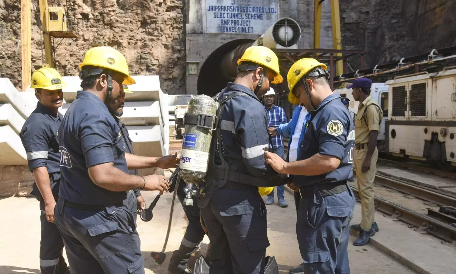 Telangana tunnel accident: Rescuers managed to reach accident location, but unable to locate trapped