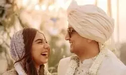 Prajakta Koli marries Vrishank Khanal in intimate wedding ceremony