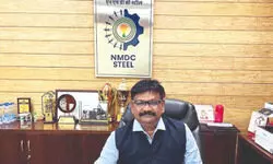 MNVS Prabhakar takes charges as head of NSL Steel Plant, Nagarnar MNVS Prabhakar takes charges as head of NSL Steel Plant, Nagarnar