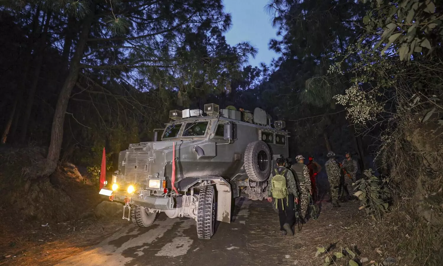 After firing on Army vehicle, anti-terrorist operation continues near LoC in J-K’s Rajouri