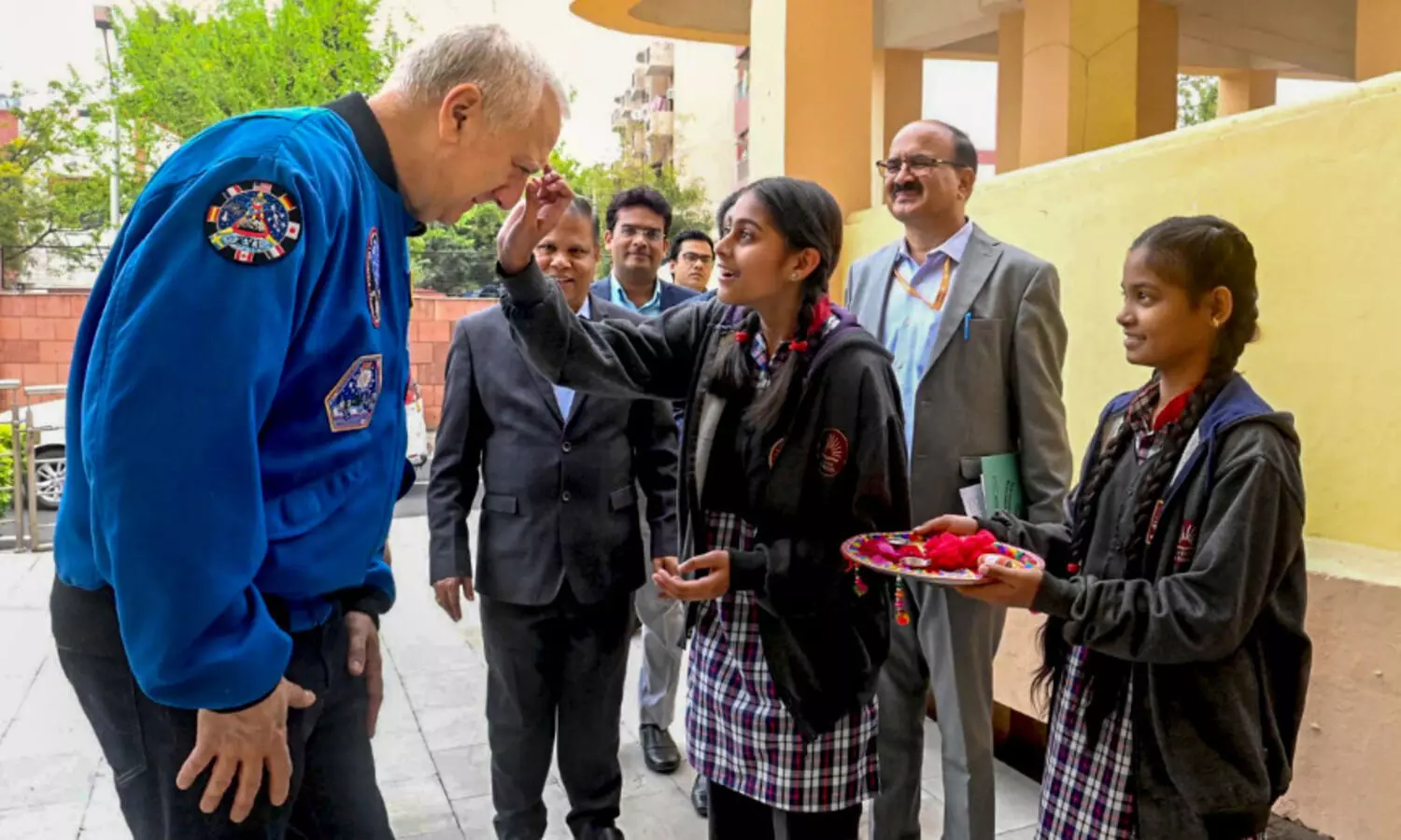 Former NASA astronaut interacts with PM SHRI Kendriya Vidyalaya students in Delhi