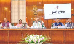 HM Shah & CM Gupta unveil plan to tackle crime, traffic, women’s safety HM Shah & CM Gupta unveil plan to tackle crime, traffic, women’s safety