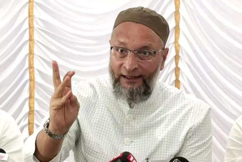 PM Modi boasts of 56 inch chest, but silent when Trump announced F-35 sale to India: Owaisi PM Modi boasts of 56 inch chest, but silent when Trump announced F-35 sale to India: Owaisi