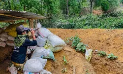 Manipur: 42 more firearms surrendered, 5 illegal bunkers destroyed Manipur: 42 more firearms surrendered, 5 illegal bunkers destroyed