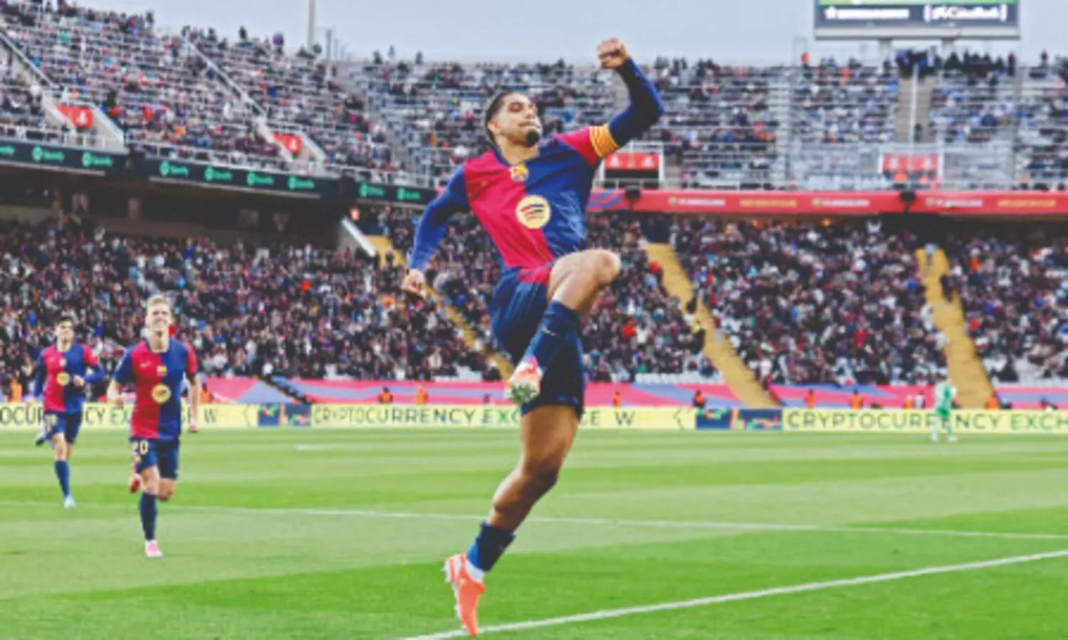 Barcelona take rout route to top