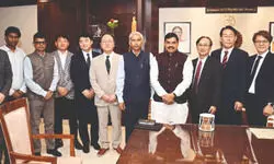 South Korea’s ECDS Group meets CM Mohan Yadav, offers to invest in Madhya Pradesh South Korea’s ECDS Group meets CM Mohan Yadav, offers to invest in Madhya Pradesh