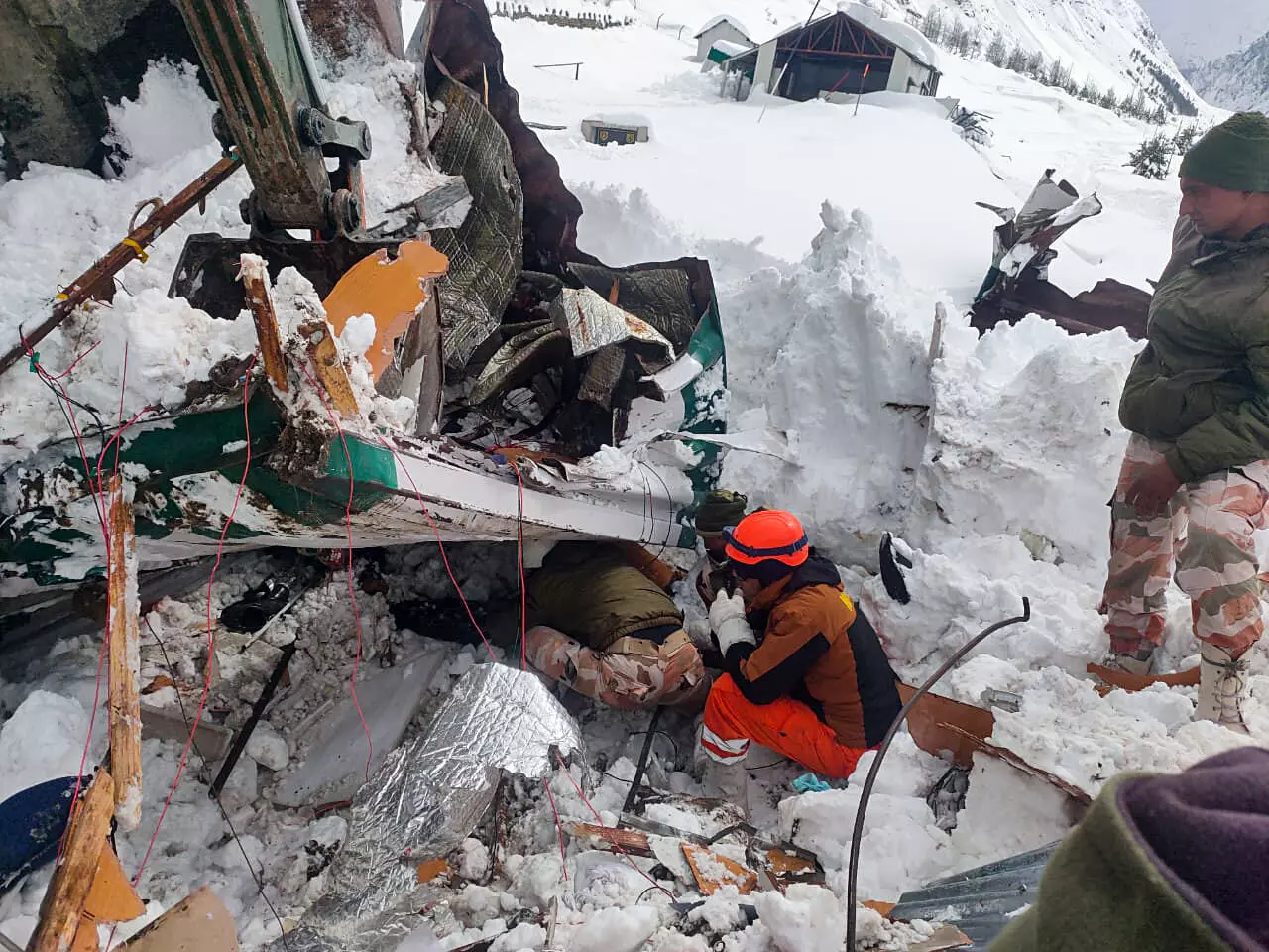 8 dead as avalanche hits BRO camp in Uttarakhands Mana