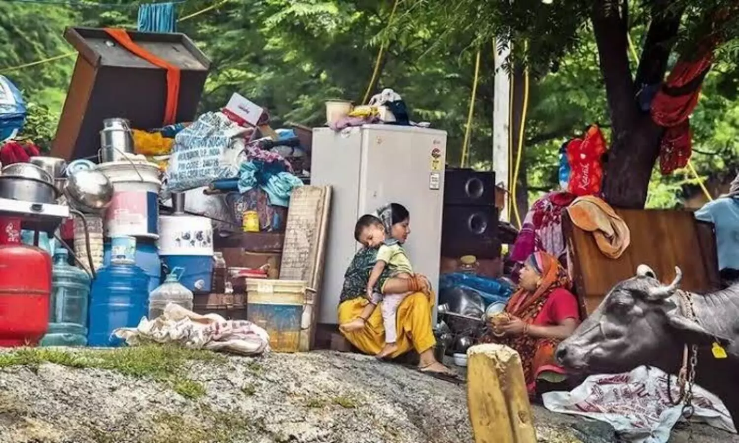 Nowhere to go, say Usmanpur residents served eviction notices for Yamuna beautification project