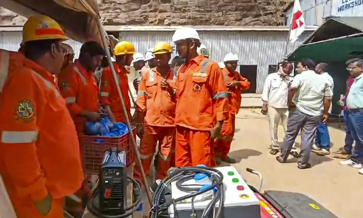 Telangana tunnel collapse: Rescue ops underway, damaged conveyor made operational