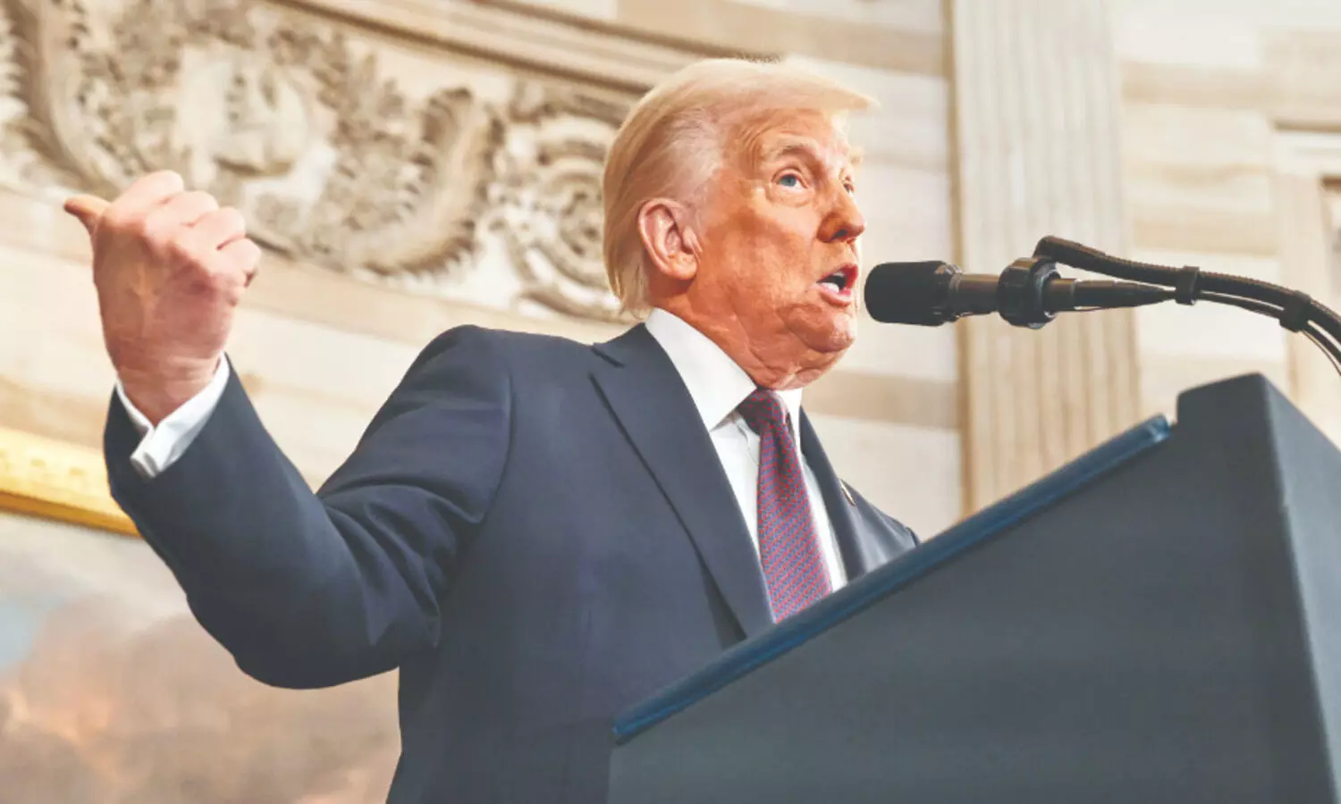 Trump hits pause on military aid to Ukraine