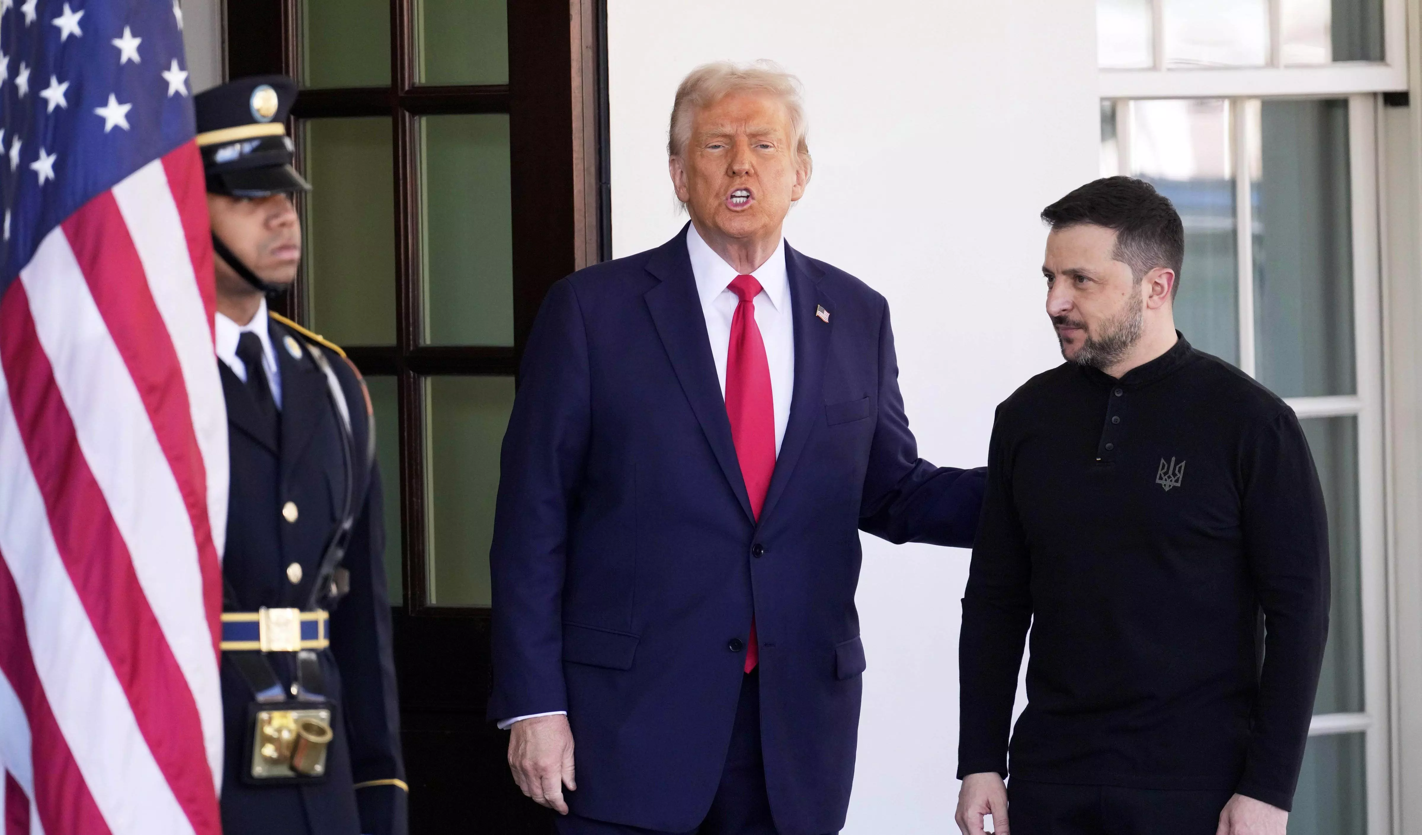 Trump pauses military aid to Ukraine after Oval Office clash with Zelenskyy Trump pauses military aid to Ukraine after Oval Office clash with Zelenskyy
