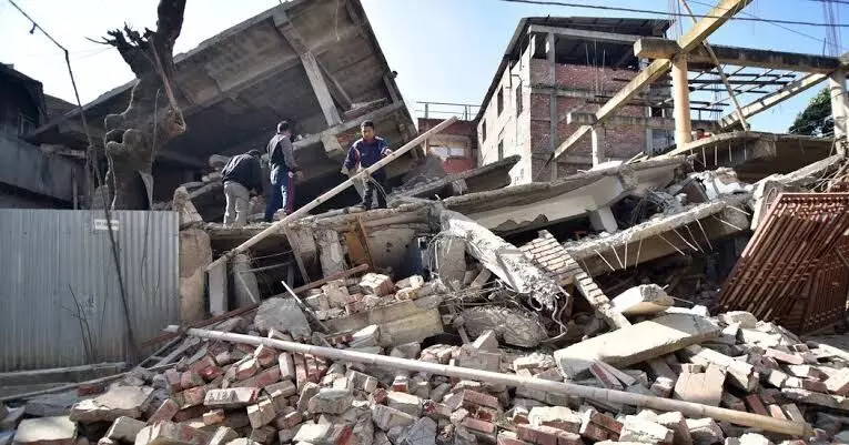 Two earthquakes, including one of 5.7 magnitude, rock Manipur Two earthquakes, including one of 5.7 magnitude, rock Manipur