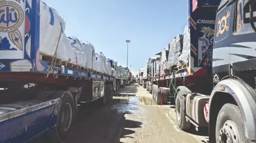 Aid freeze sends humanitarian groups scurrying in Gaza Aid freeze sends humanitarian groups scurrying in Gaza