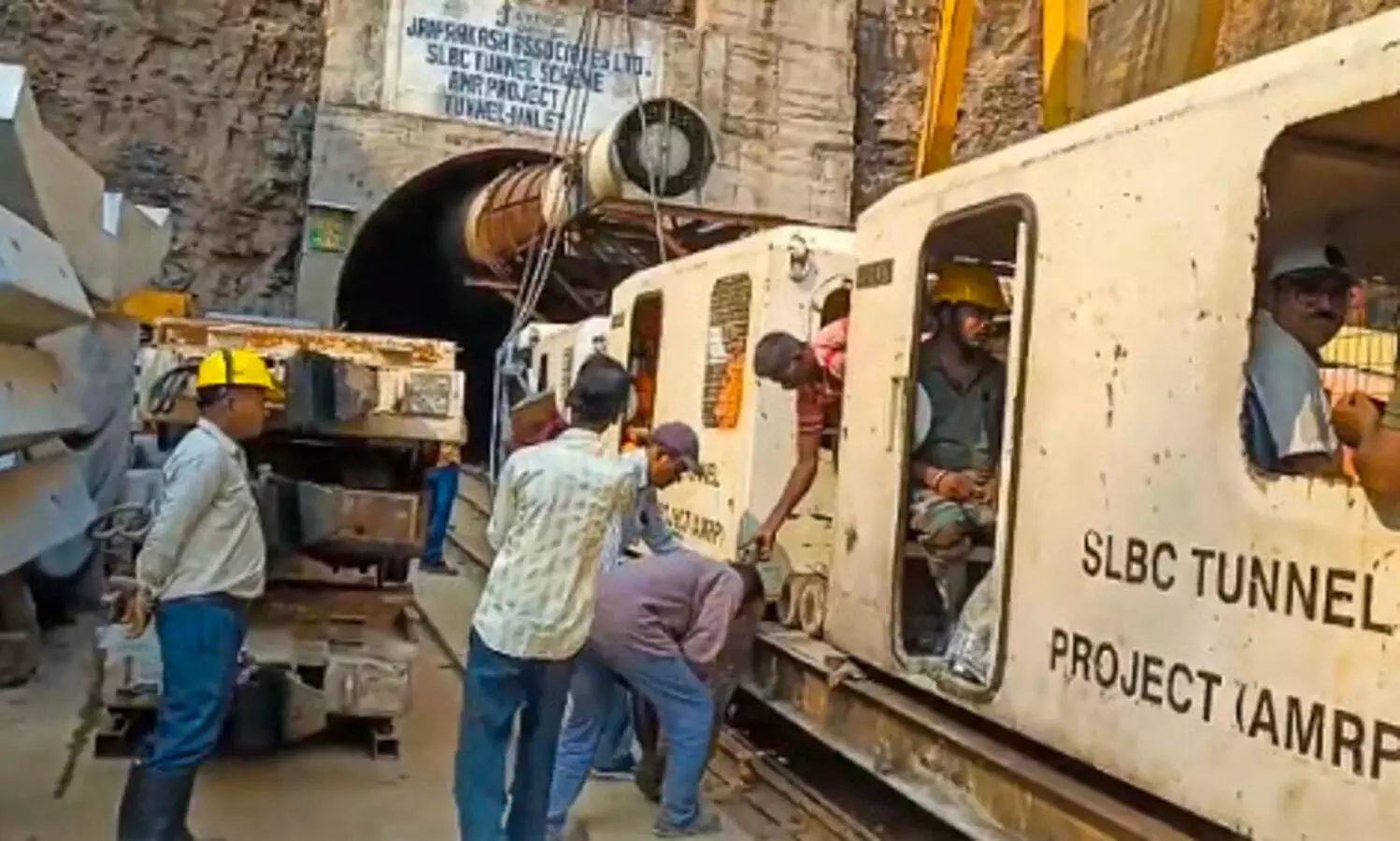 Cadaver dogs to be deployed in SLBC tunnel in Tgana as rescue operation reaches 16th day