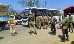 Manipur: Uneasy calm in Kangpokpi district, additional security forces deployed