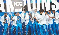 Three cheers for India Three cheers for India