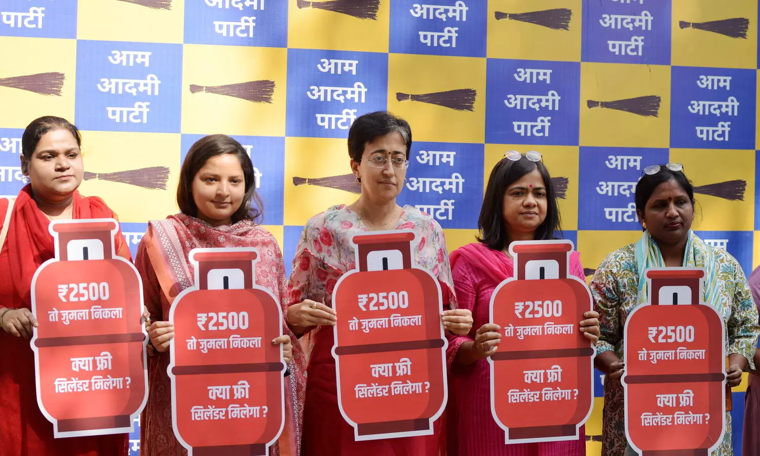 Atishi jabs BJP over its promise to provide free LPG cylinders to women on Holi