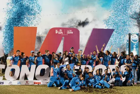 MI beat DC by eight runs in final to win WPL title MI beat DC by eight runs in final to win WPL title