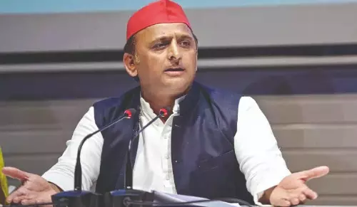 SP chief Akhilesh Yadav accuses BJP of pursuing divisive politics SP chief Akhilesh Yadav accuses BJP of pursuing divisive politics