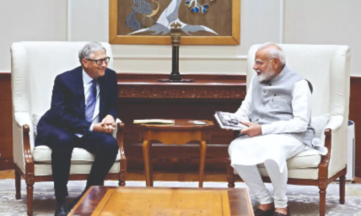 Gates meets PM Modi; says impressed by India’s innovation powering development locally and globally