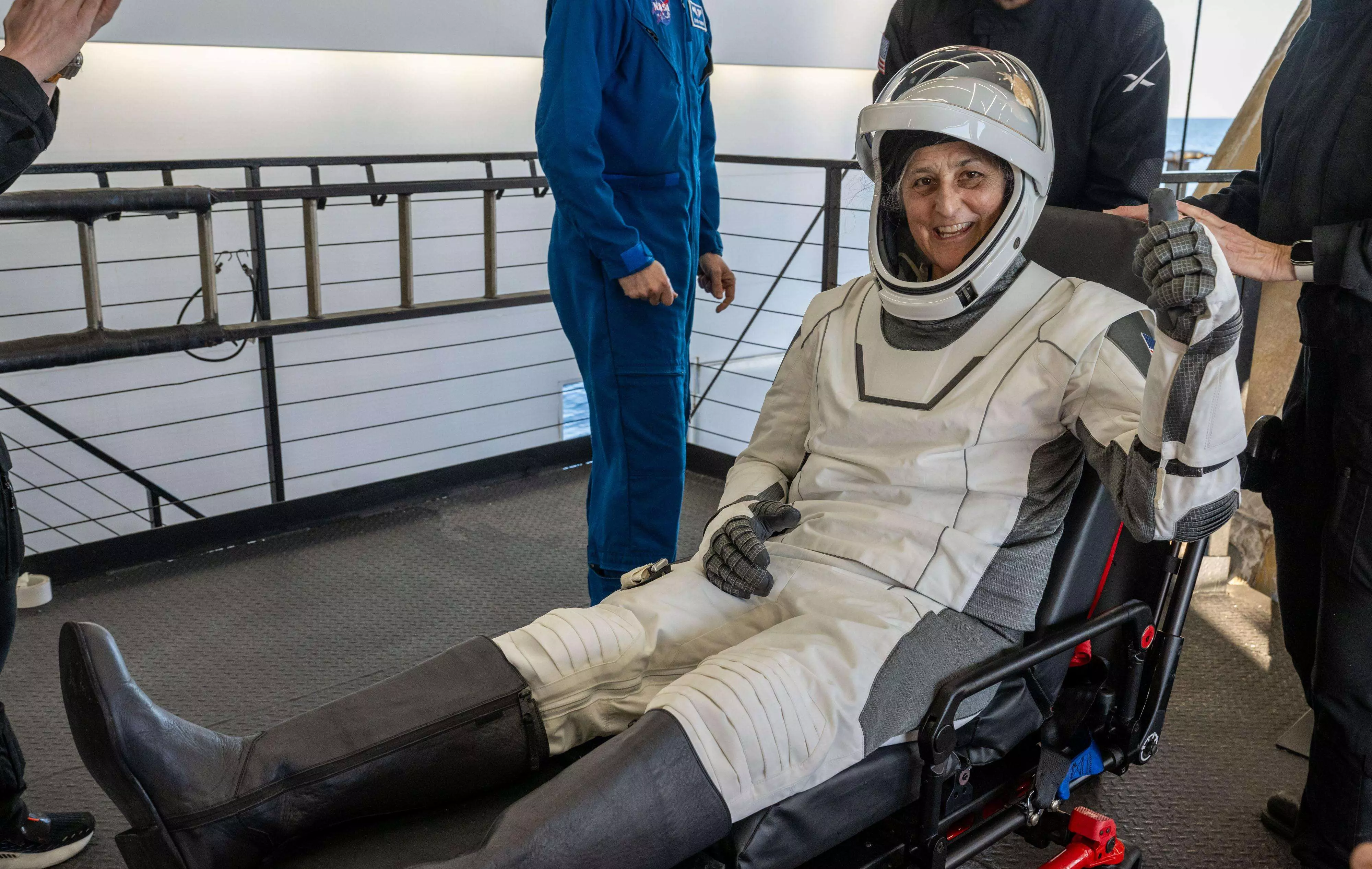 NASA astronauts Butch Wilmore and Sunita Williams return to Earth after 9 months stuck in space NASA astronauts Butch Wilmore and Sunita Williams return to Earth after 9 months stuck in space