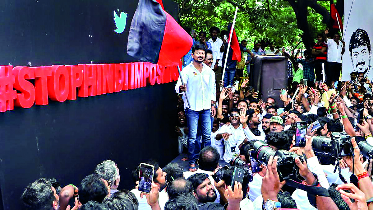 ‘Hegemonic’ Hindi heats up language row ‘Hegemonic’ Hindi heats up language row