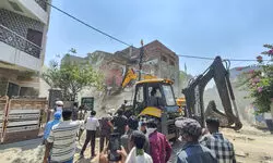 Civic authorities demolish house of Nagpur violence key accused Fahim Khan