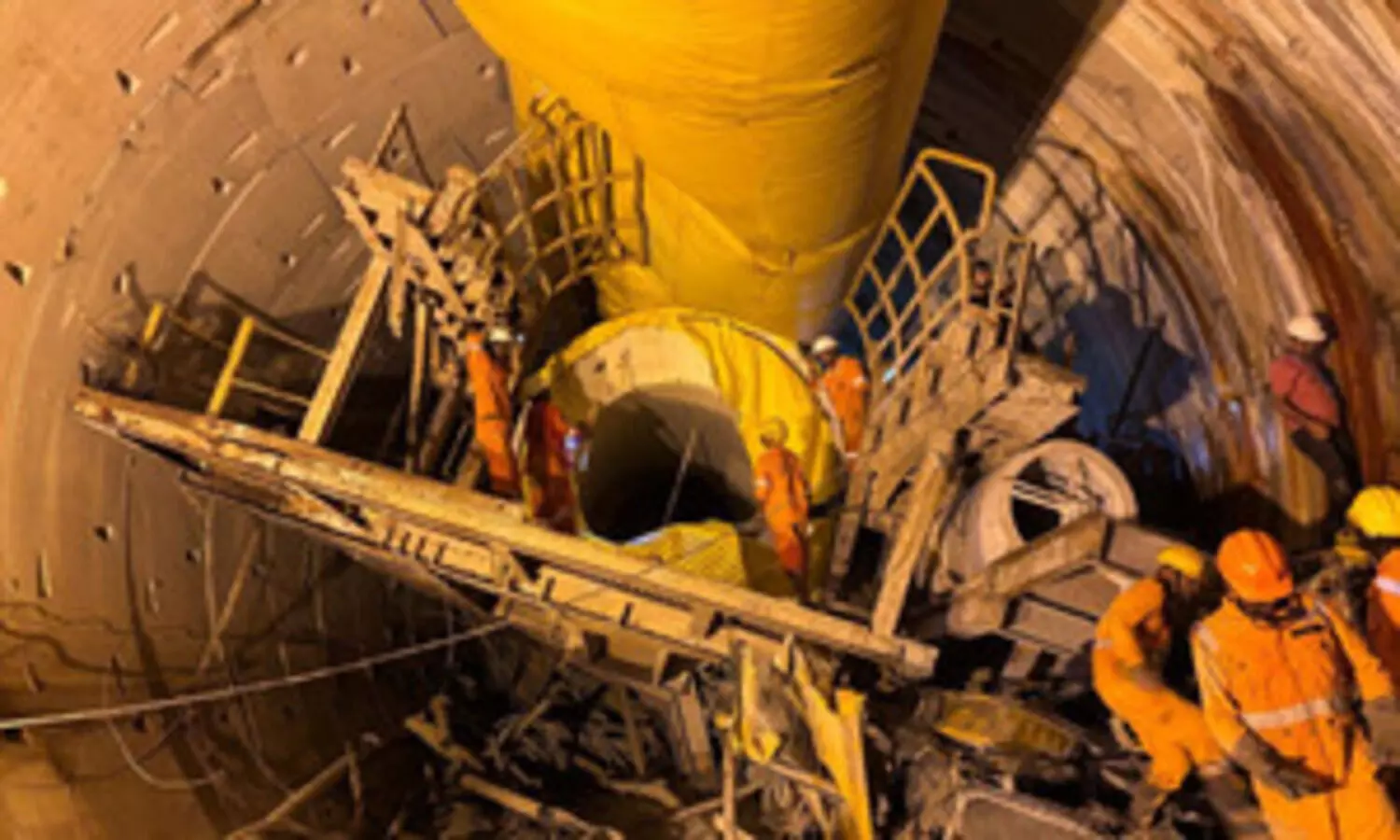 Telangana tunnel tragedy: Rescue teams find traces of human remains