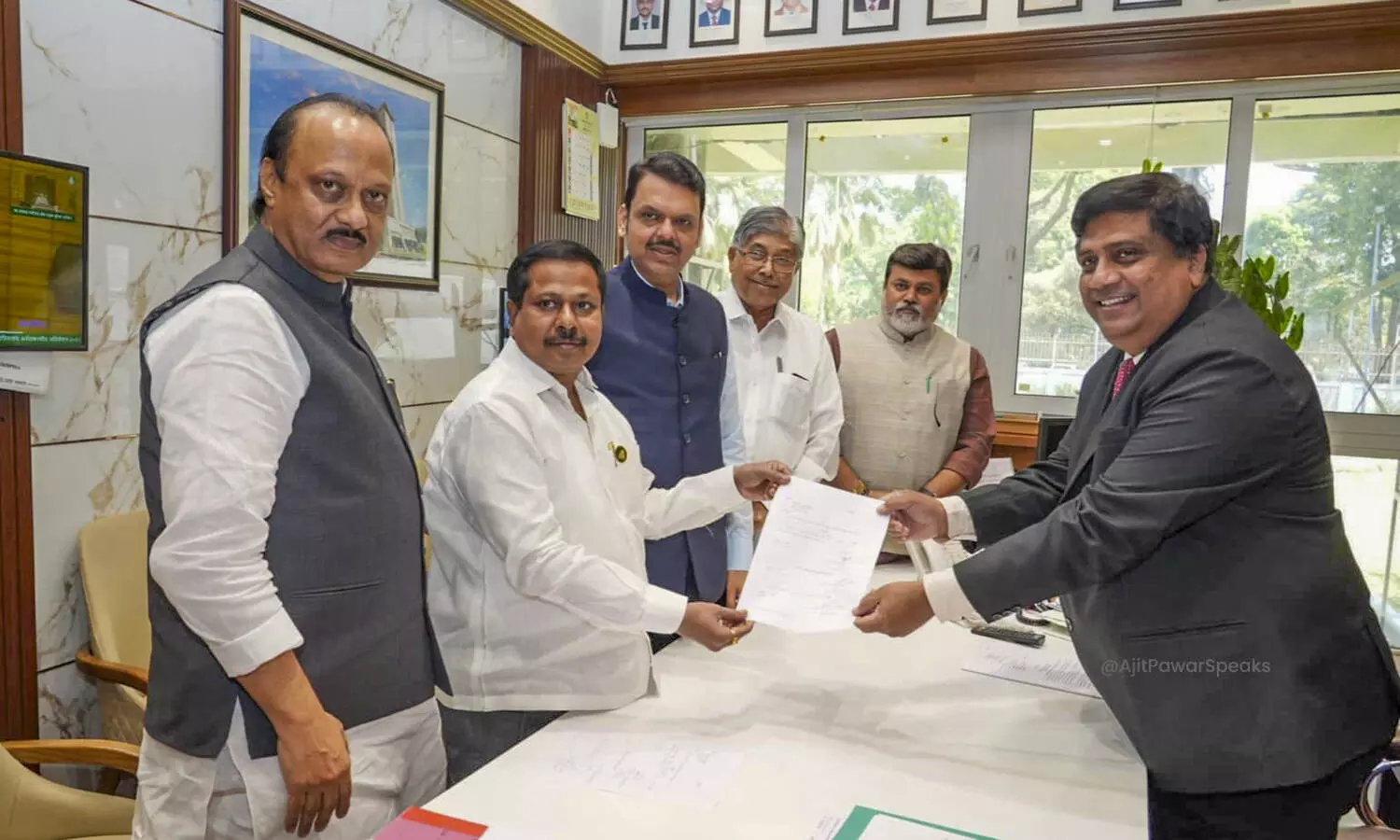 Ajit Pawars aide Anna Bansode elected deputy speaker of Maharashtra assembly