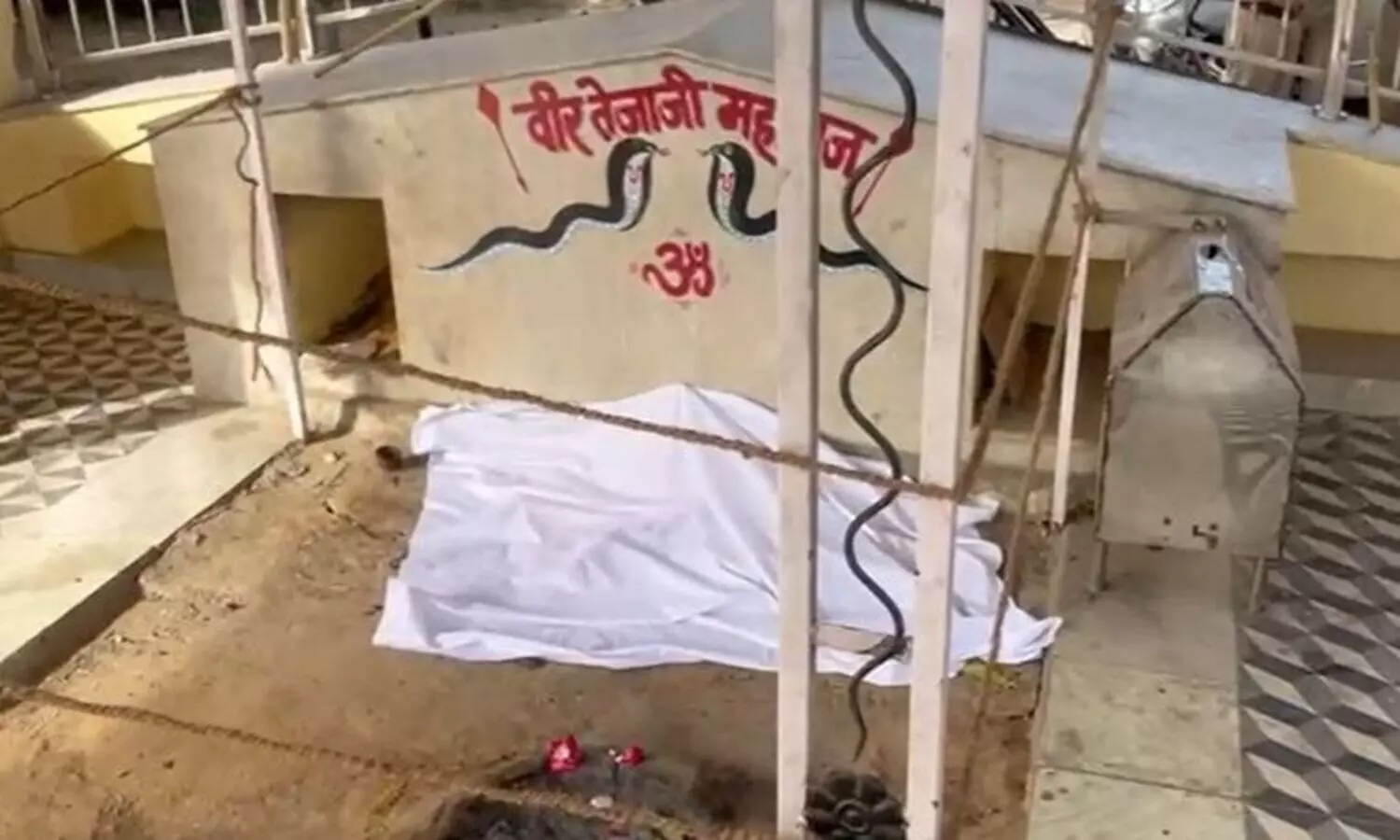 Jaipur tense after vandalisation of Veer Tejaji Maharajs statue
