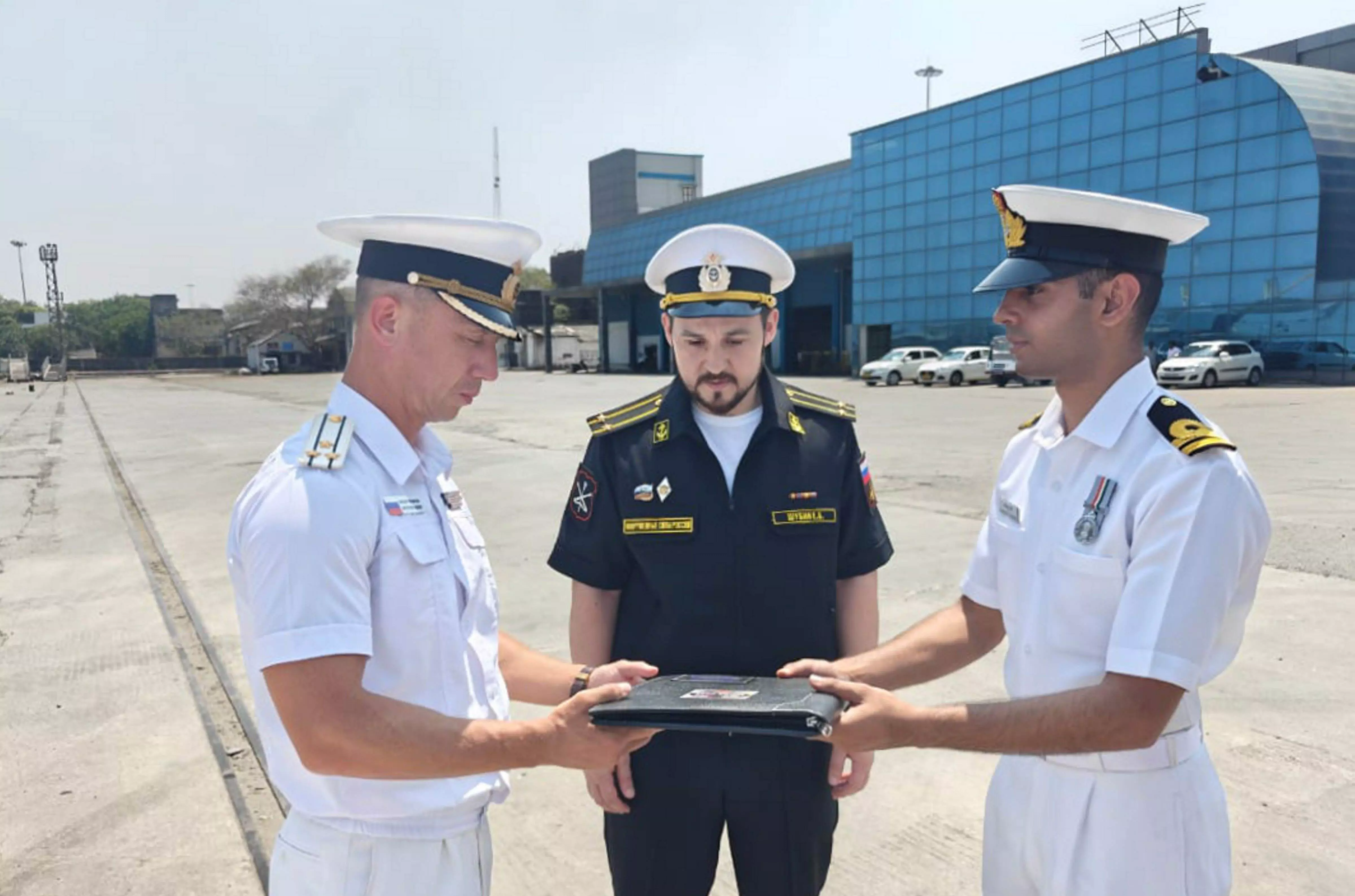 India, Russia participate in six-day bilateral naval exercise India, Russia participate in six-day bilateral naval exercise
