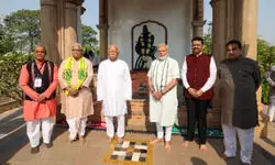 RSS founders memorial dedicated to values of Indian culture, nationalism: PM Modi RSS founders memorial dedicated to values of Indian culture, nationalism: PM Modi