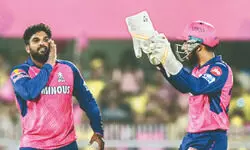 Nitish’s 81, Hasaranga’s 4-wicket set up RR’s 6-run win over CSK