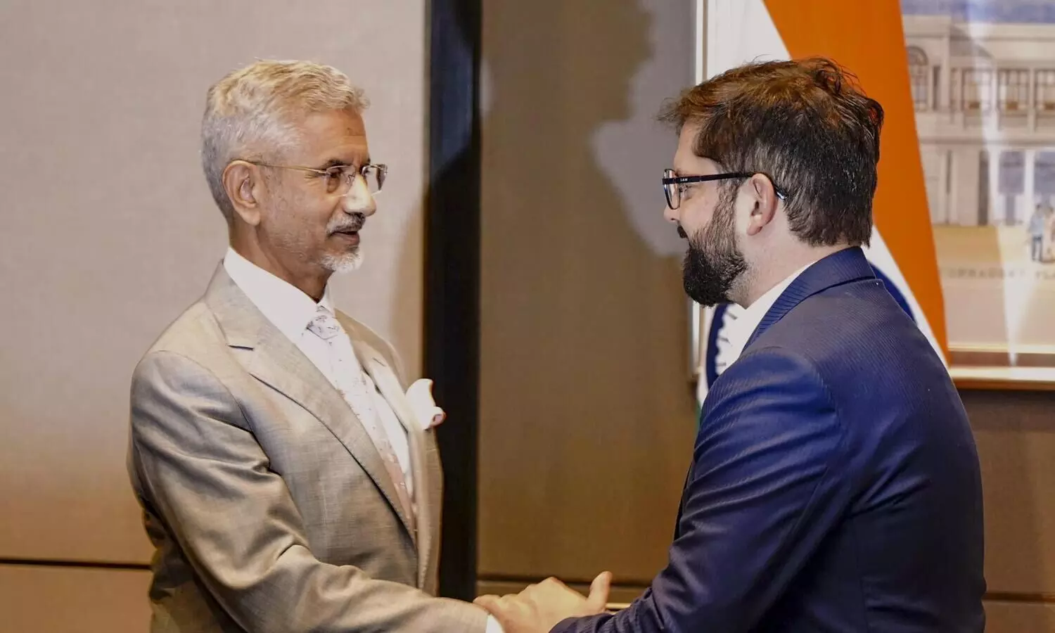 EAM Jaishankar, Chilean Prez Boric discuss long-standing bilateral ties