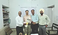 Er Munish Bhardwaj promoted as Officiating SE/OSD to CMD, PSPCL Er Munish Bhardwaj promoted as Officiating SE/OSD to CMD, PSPCL