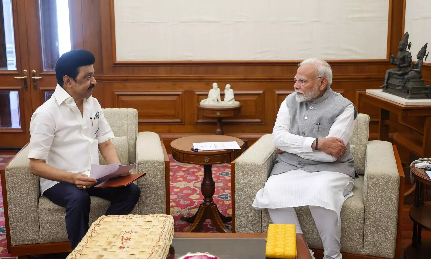 CM Stalin seeks urgent meeting with PM Modi over delimitation concerns