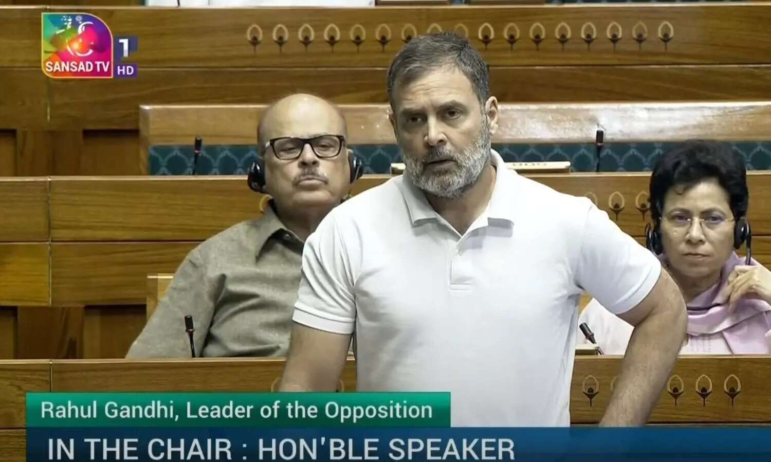 LoP Rahul questions govt on US tariffs; Chinese encroachment of Indian territory in LS