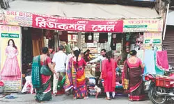 Local garment traders struggle as shopping malls dominate ‘Chaitra’ sale