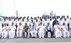 Rajnath Singh flags off IOS SAGAR