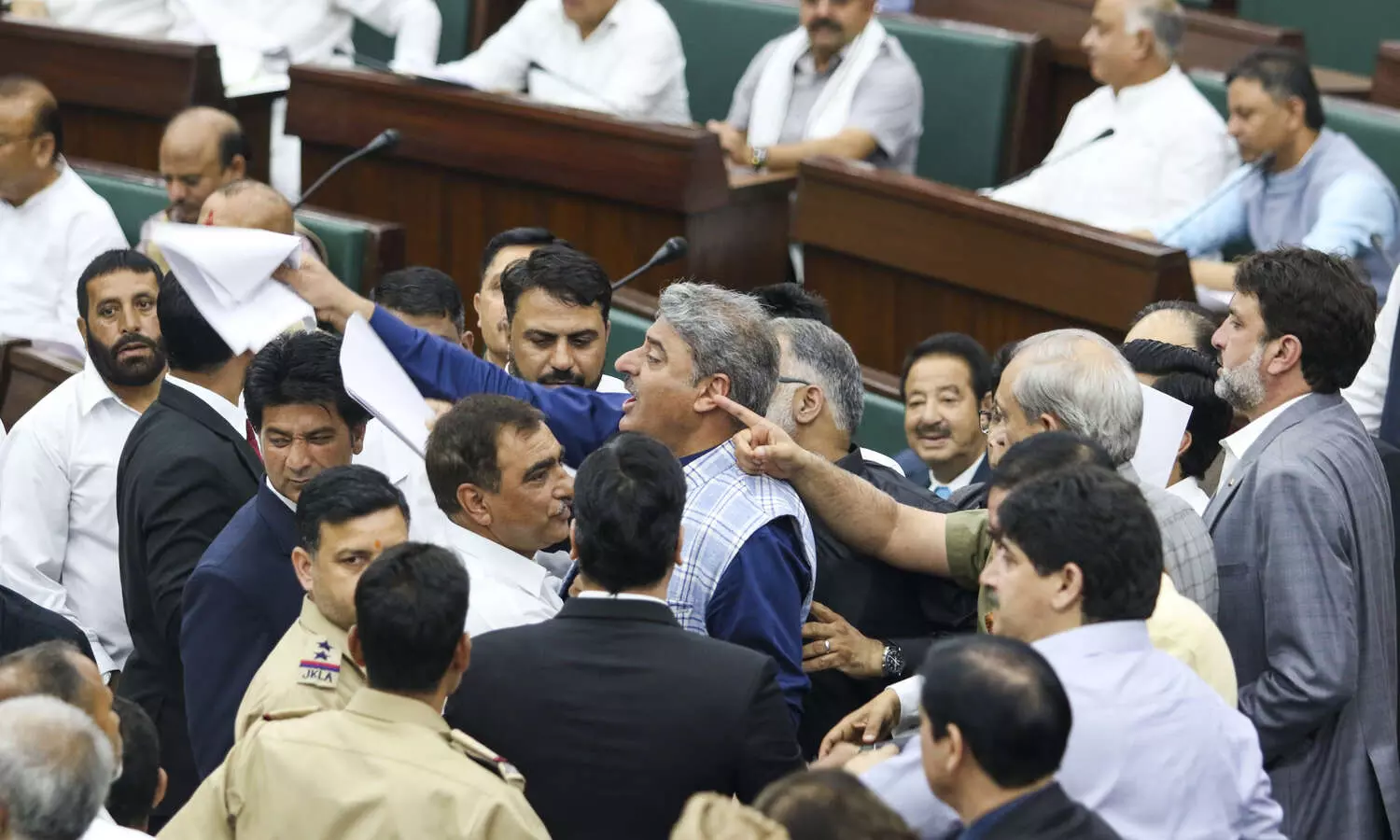 J-K assembly adjourned for the day over Waqf Act protests