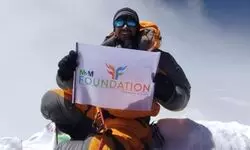 M3M Foundation celebrates Narendra Kumar - First person from Haryana to Summit Mount Annapurna