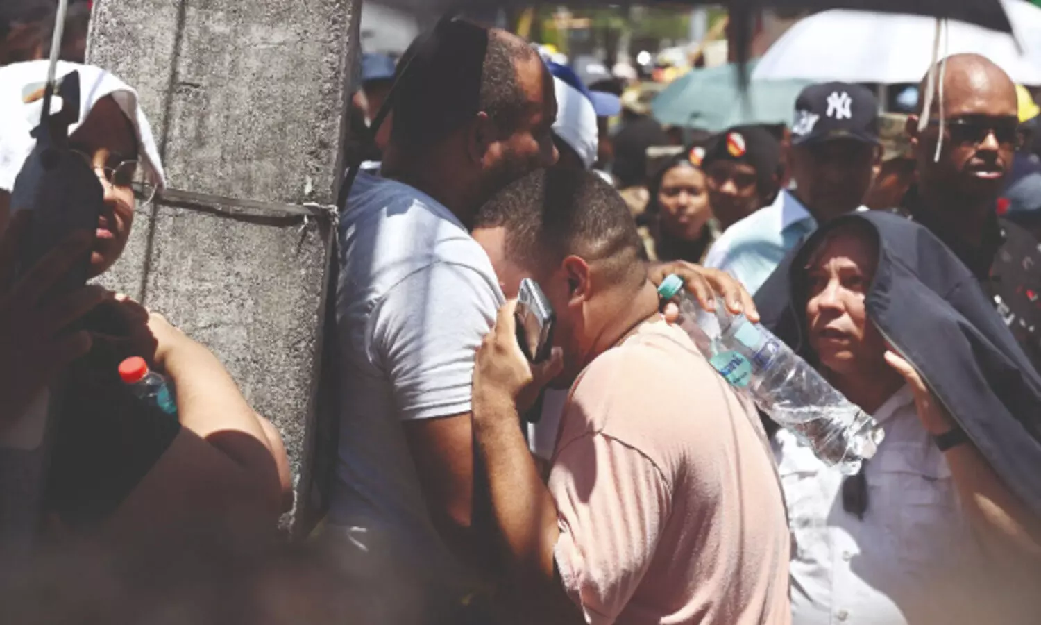 Despair and anguish fills the air as Dominican club toll shoots over 200