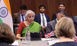 FM Sitharaman arrives in Austria after India-UK Economic and Financial Dialogue