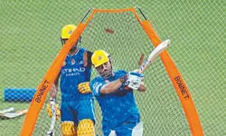 Dhoni back where he belongs Dhoni back where he belongs