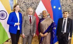 E-mobility, chips and fintech key investment opportunities for Austria: FM Sitharaman E-mobility, chips and fintech key investment opportunities for Austria: FM Sitharaman