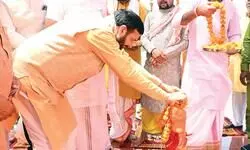 CM Saini takes part in ‘Pran Pratishtha’ programme of Panchmukhi Hanuman Ji CM Saini takes part in ‘Pran Pratishtha’ programme of Panchmukhi Hanuman Ji