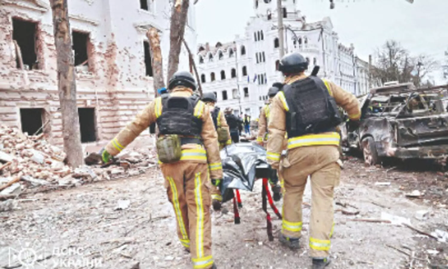 More than 30 people dead, 84 hurt in Russian missile attack