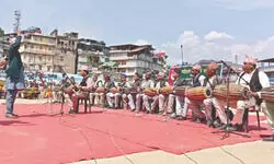 Kalimpong: 1008 ‘madals’ usher in Nepali New Year