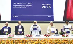 Shah emphasises forensic science role in new criminal legislation at All India Forensic Science Summit 2025 Shah emphasises forensic science role in new criminal legislation at All India Forensic Science Summit 2025