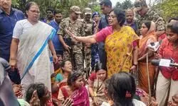 NCW team meets riot-affected people in Betbona, Dhulian in Bengals Murshidabad NCW team meets riot-affected people in Betbona, Dhulian in Bengals Murshidabad